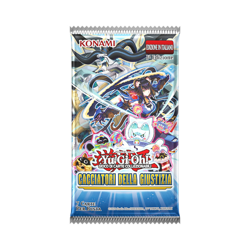 Yu-Gi-Oh! Cacciatori della Giustizia 1°Edizione (Busta 7 Carte) ITA